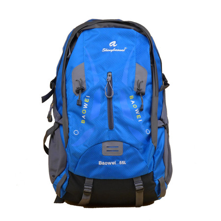 圣豹威 男女双肩背包户外旅行包登山包大容量多颜色 55L